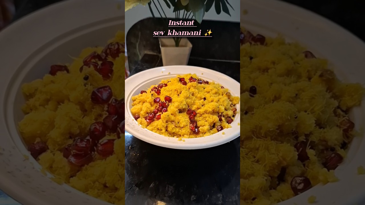 Sev khamani recipe | how to make instant surti sev khamani 