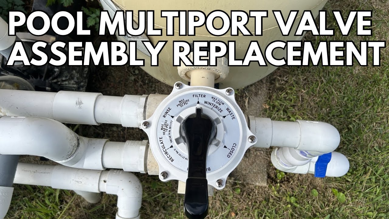 Pool Multiport Valve Replacement Step-by-Step (Pentair & Other Models)
