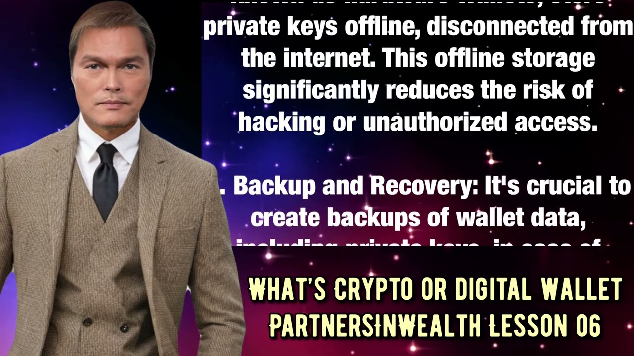 Mavie Global:  What is crypto wallet and digital wallet? PartnersInWealth lesson 06