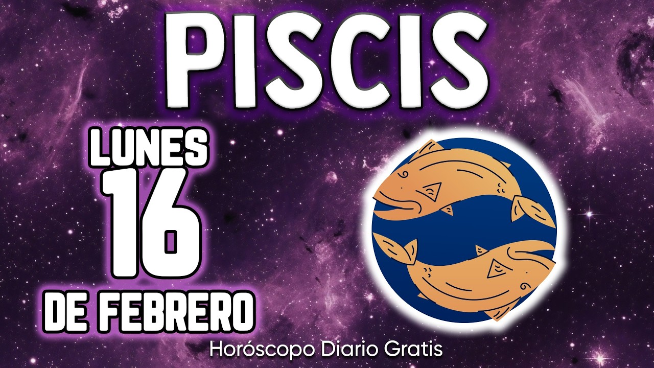 ✝️UN SER DEL MAS ALLA TE MANDA UN REGALO😇🎁 piscis ♓ Horóscopo diario 16 DE FEBRERO 2026 🔮 horóscopo