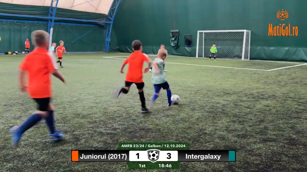 AMFB 24/25 / Galben /Juniorul (2017) - Intergalaxy / 12 octombrie 2024 / Repriza I