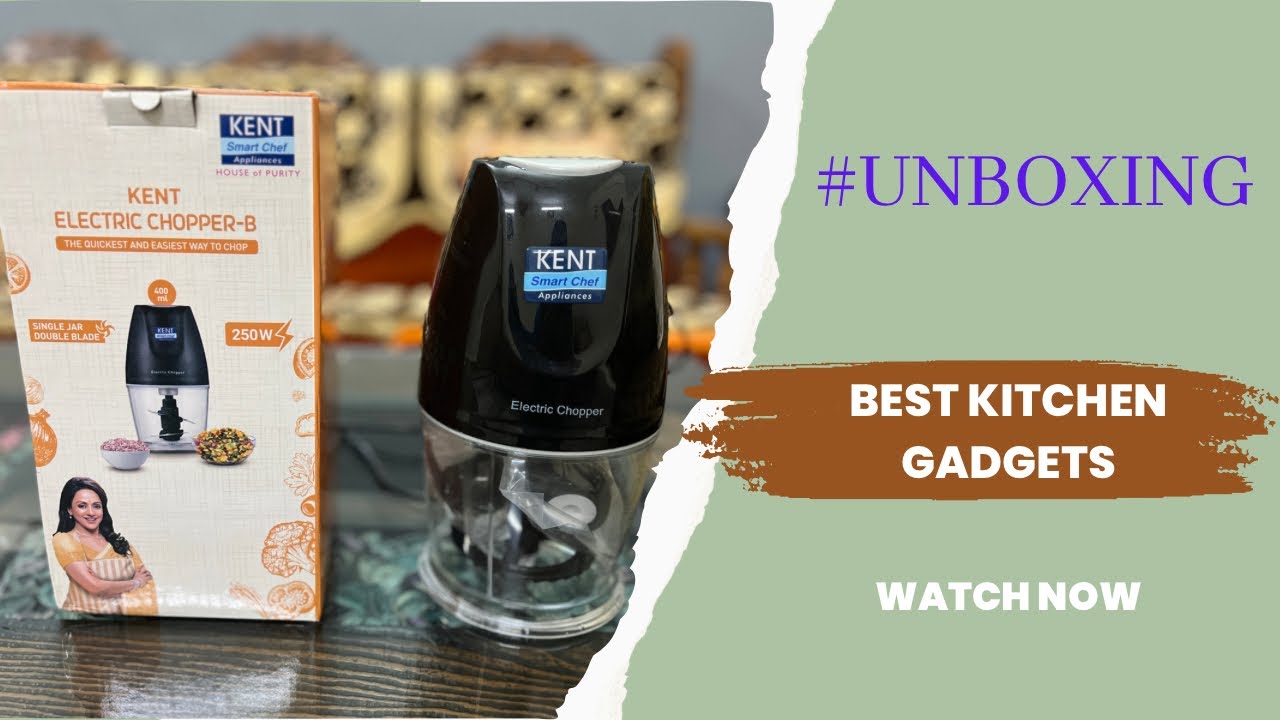 "Kent Electric Chopper Unboxing: Unveiling Hidden Gems and Amazing Features!"