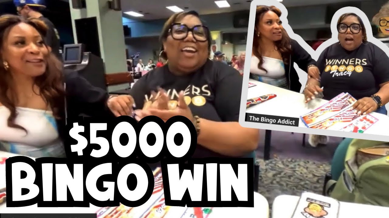 $5,000 BINGO WIN 8/12/23 Winner’s Bingo Stockton, CA