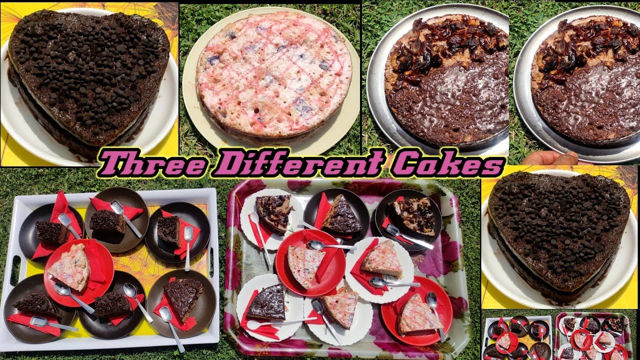 Ye 3 Cakes Aapko Zaroor Pasand Aayenge Without Microwave Oven