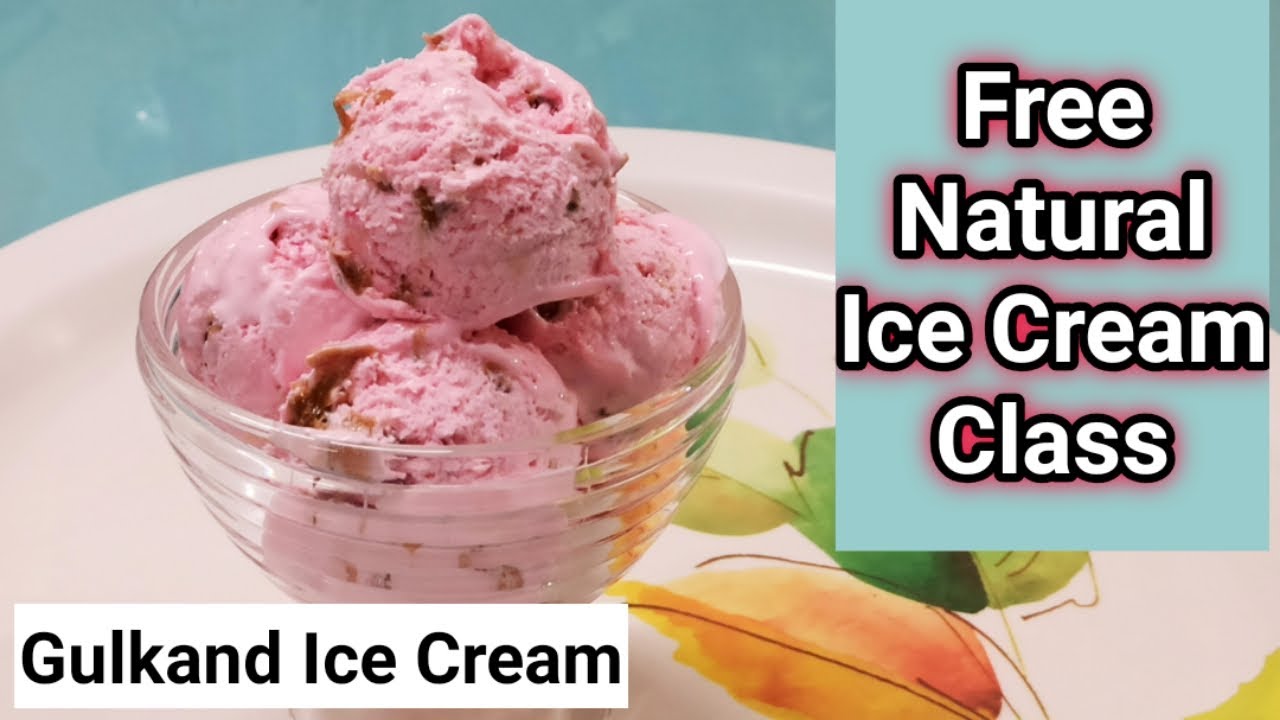 Natural Gulkand Ice Cream | इस तरह आइसक्रीम बनाएंगे तो 100% आइस क्रिस्टल नही होंगे |Gulkand IceCream