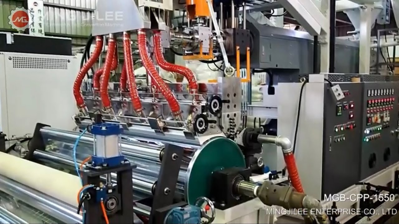 Extrusion Cast PP 1550mm / 0.2mm - Modelo MGB CPP 1550 - Ming Jilee