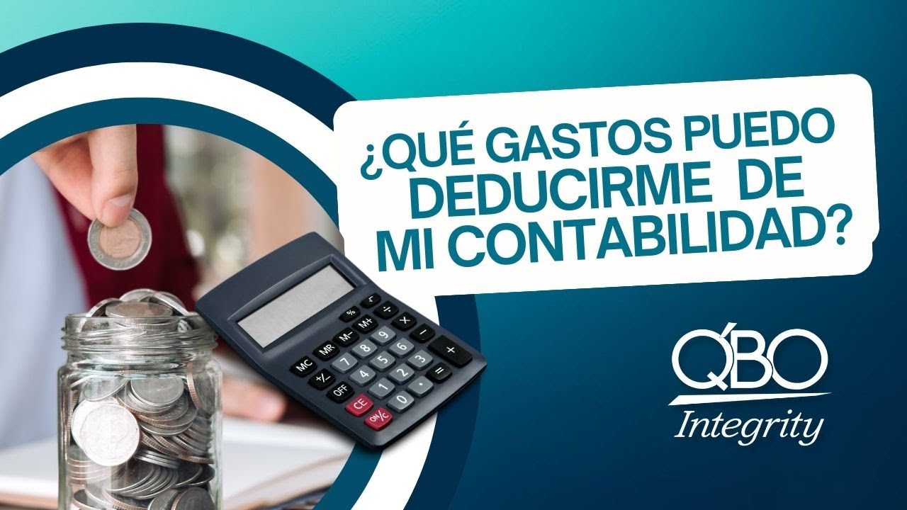 ¿Qué gastos puedo deducirme de mi contabilidad?