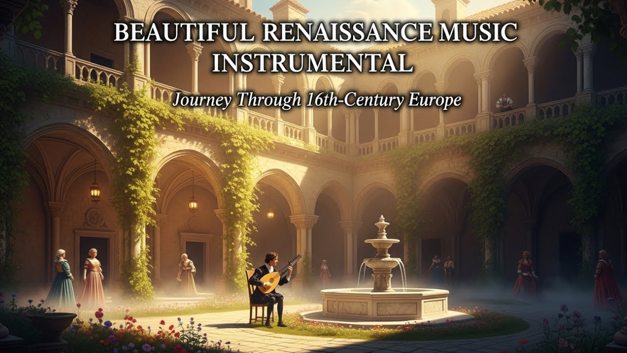 Beautiful Renaissance Music Instrumental – Journey Through 16th Century Europe 🌿🎻