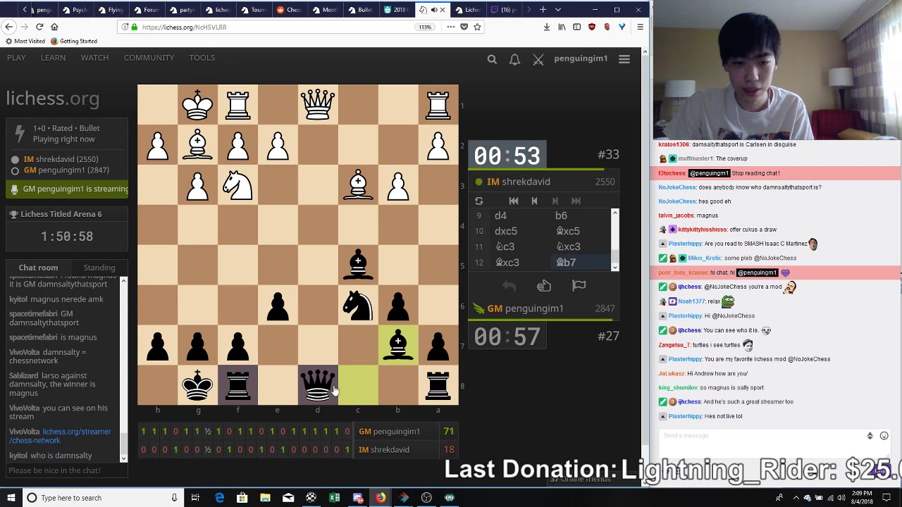 Lichess Titled Arena 6 ft. Magnus Carlsen (damnsaltythatsport)