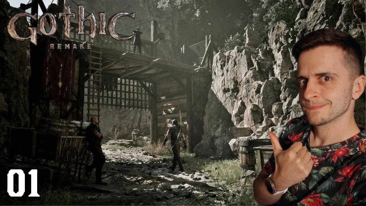1#ZAGRAJMY W GOTHIC: REMAKE - WITAMY W KOLONII!