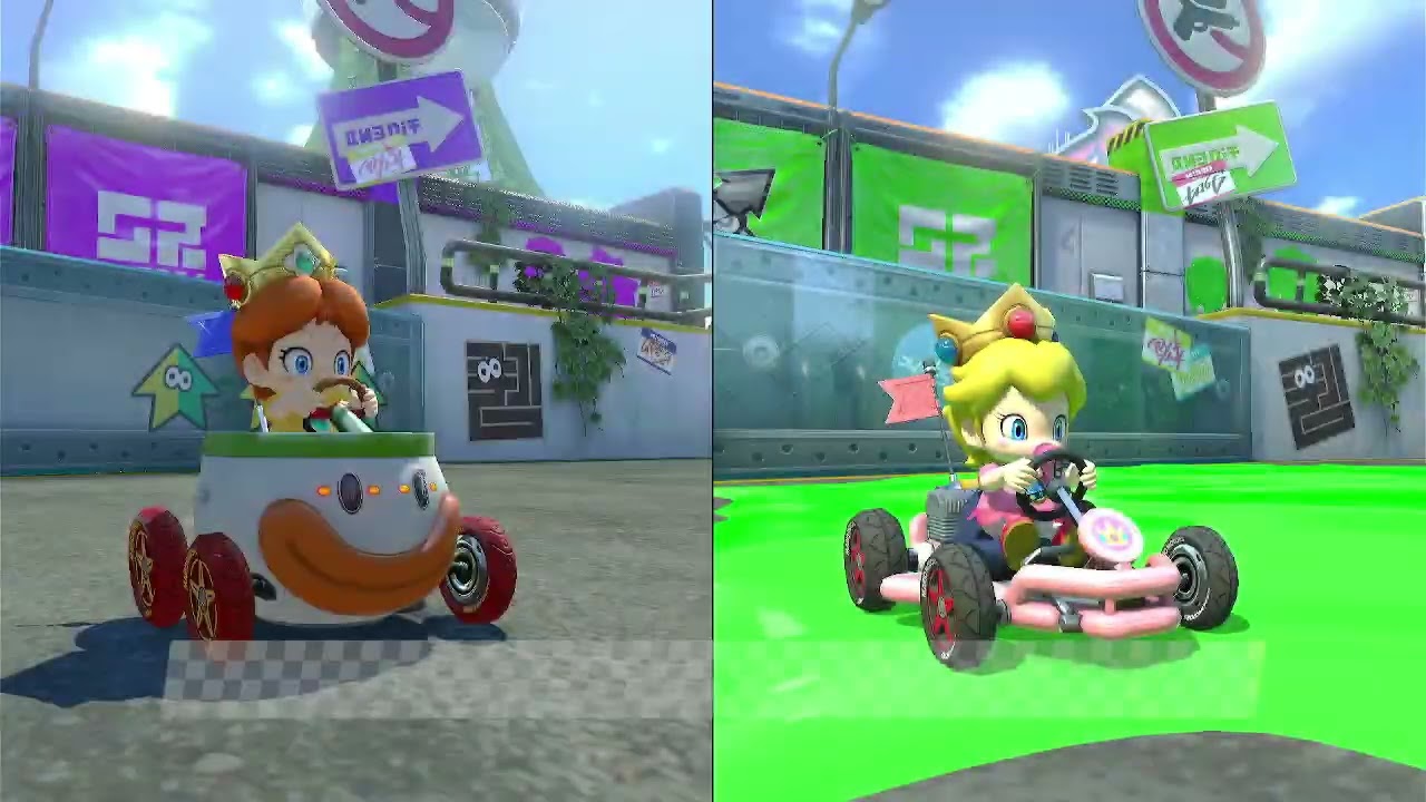 Mario Kart 8 Baby Battle