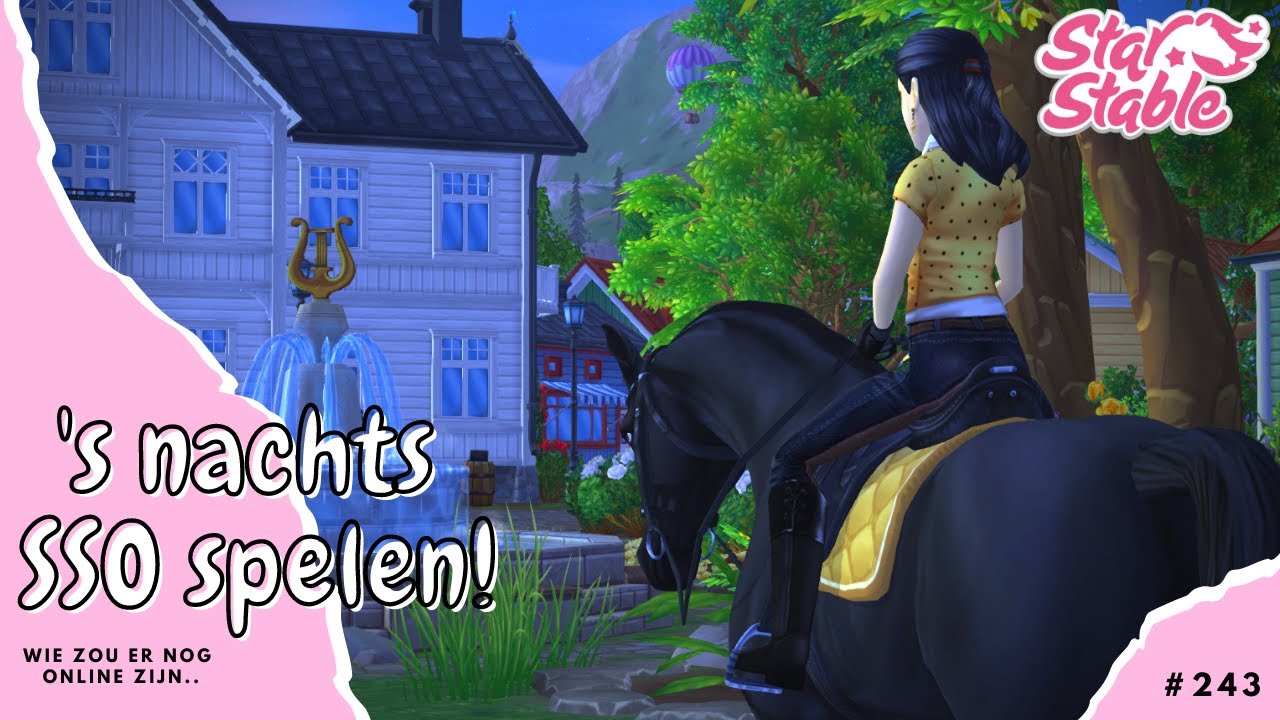 ’S-NACHTS STARSTABLE SPELEN?! 😱 – Wat kom ik tegen?.. | Star Stable Online | Stefanie Darkson