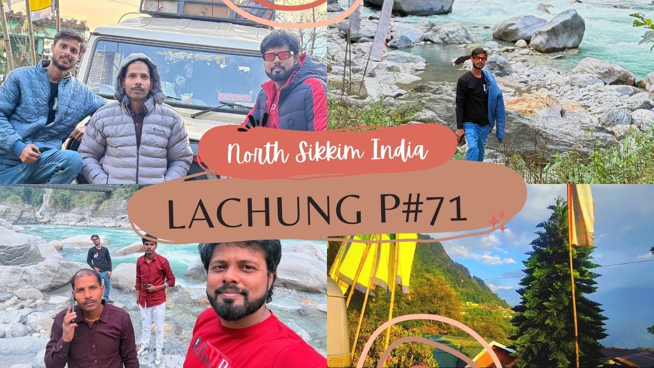 North Sikkim. India Village Lachung is a Beautiful place 
