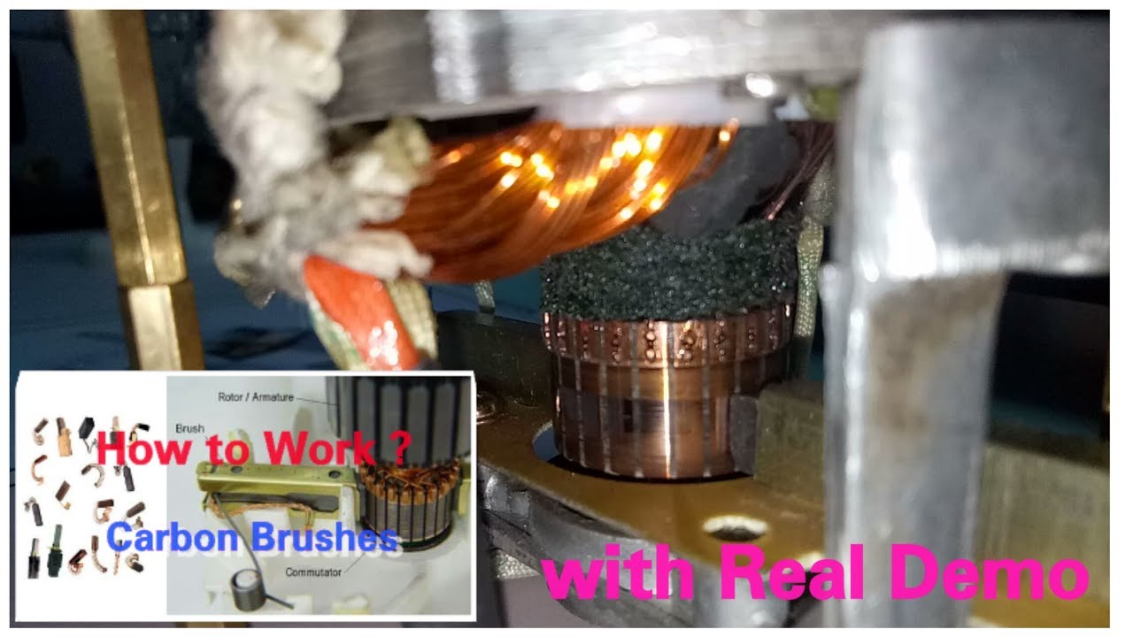 DC Motor Carbon Brushes in tamil