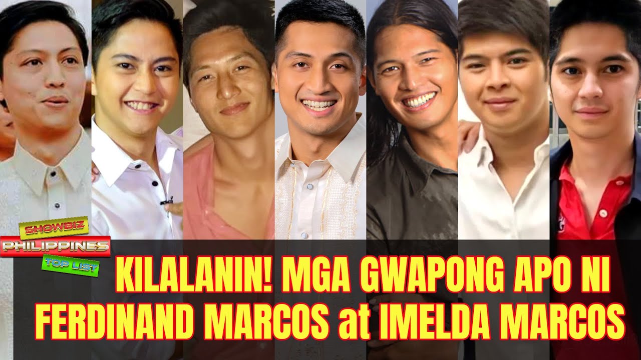 Mga GWAPO na APO ni Ferdinand Marcos at Imelda Marcos! Kilalanin Natin!
