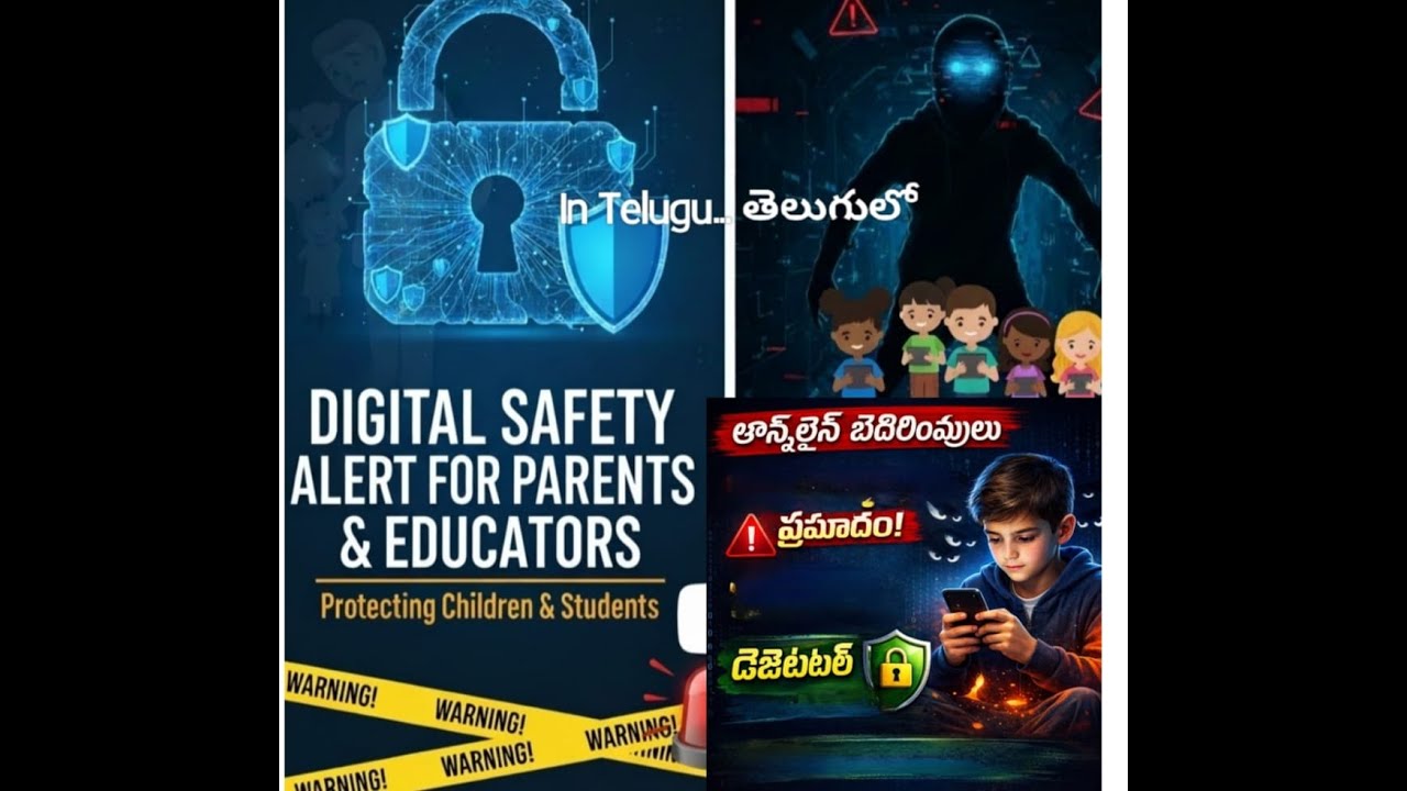 తల్లిదండ్రులు & విద్యావేత్తలకు డిజిటల్ భద్రతా హెచ్చరిక - నుండి పిల్లలు మరియు విద్యార్థులను రక్షించడం