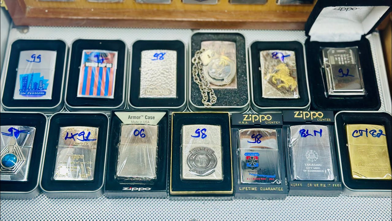 Lô 25 Cây Zippo Đẹp Giá Sale Êm Ae Mua Nhanh Kẻo Hết 2/3/2026 #zippohuyrau #thinhhanh #zippogiare