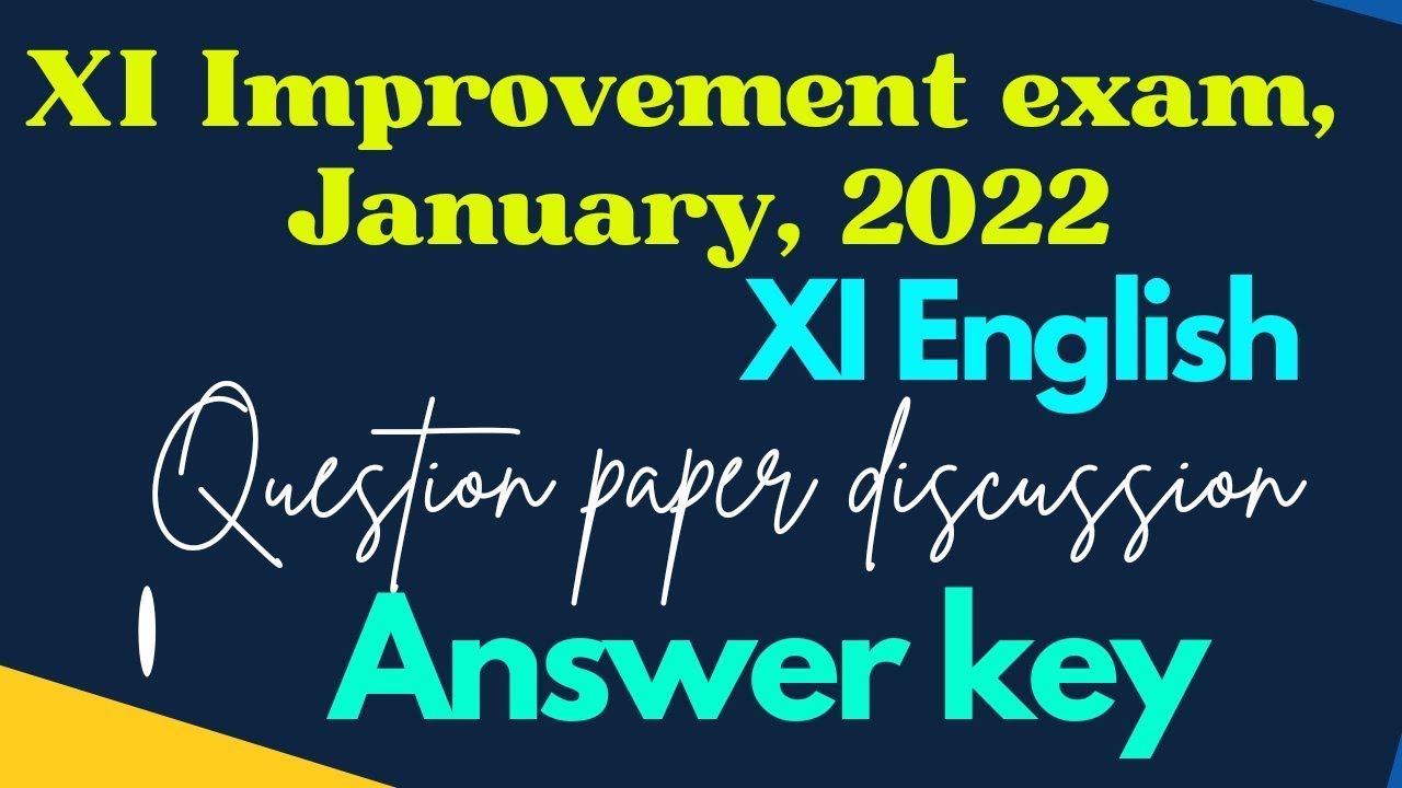 XI Экзамен по улучшению знаний, январь 2022 г. Ключ к ответам.