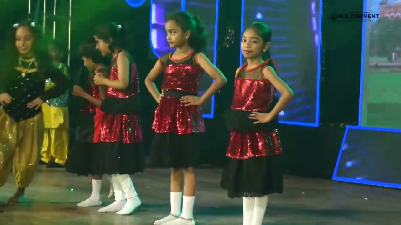 M.S. Convent | Manasa Parva | 24th Annual Day Celebration | 2026 | - 1 STD & 4th STD Fusion Dance