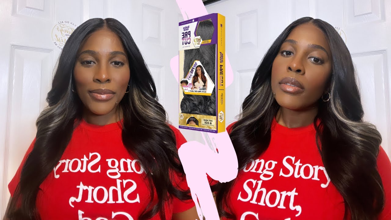 NEW!!!! $40 Pre-Cut, Pre-Plucked unit ft Sensationnel Butta Pre Cut Glueless HD Lace - UNIT 1