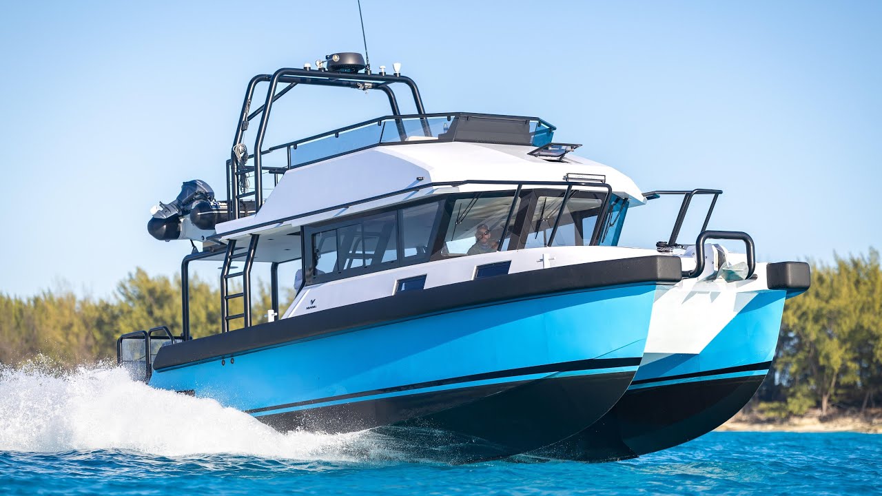 GROUINDBREAKING New Powercat from the NETHERLANDS? (Vandal Marine 46)