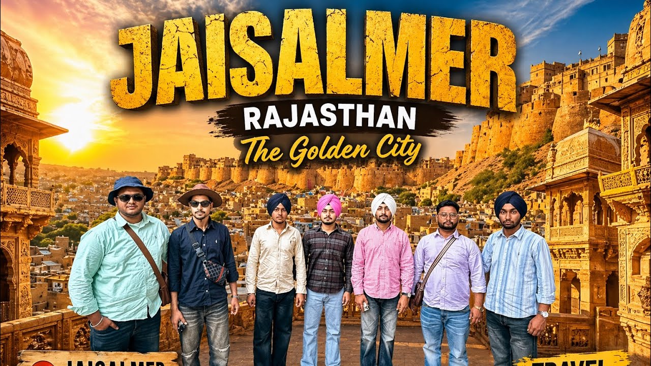 Pind to jaisalmer🚗/part 3 / ajj asi vekhya fort te rajasthani culture✌️ 