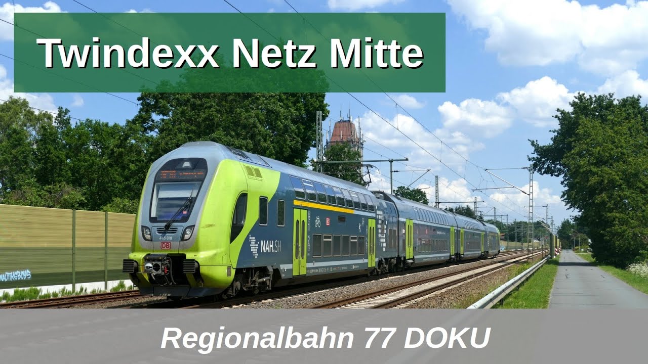 RB77: Der ET 445 (Twindexx) auf dem Netz Mitte Doku (2018)