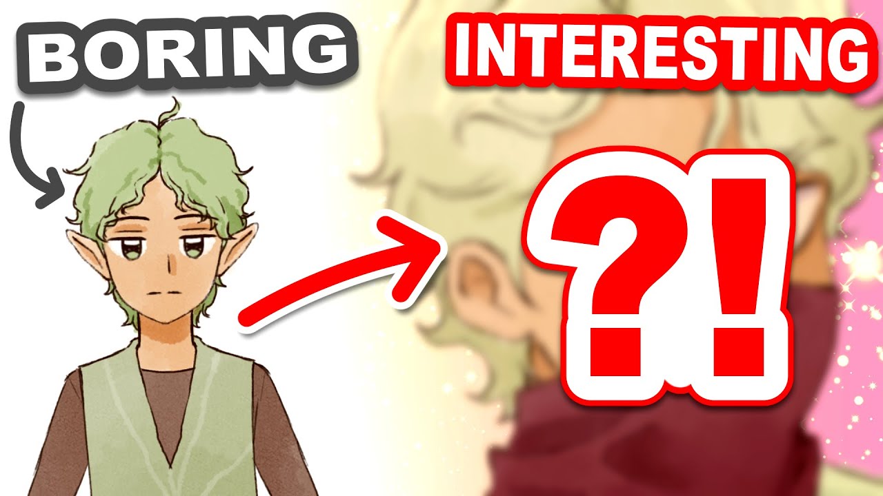 😴 Скучно становится интересно! 😜 Создаю новый образ для своего старого персонажа!