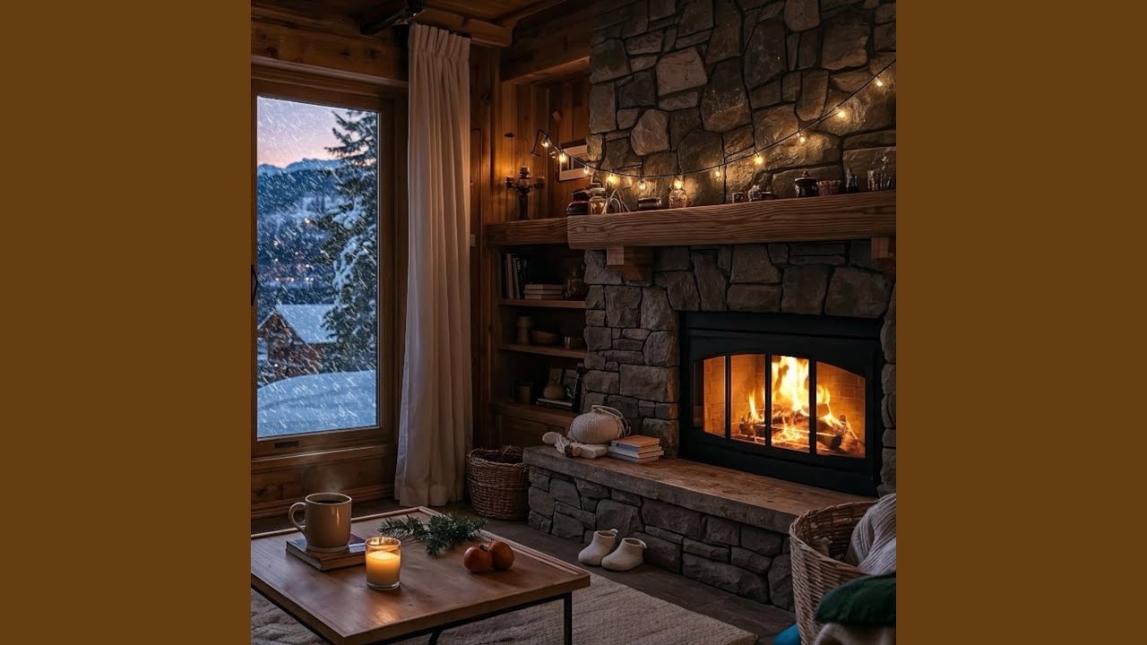 Snowfall Outside the Window