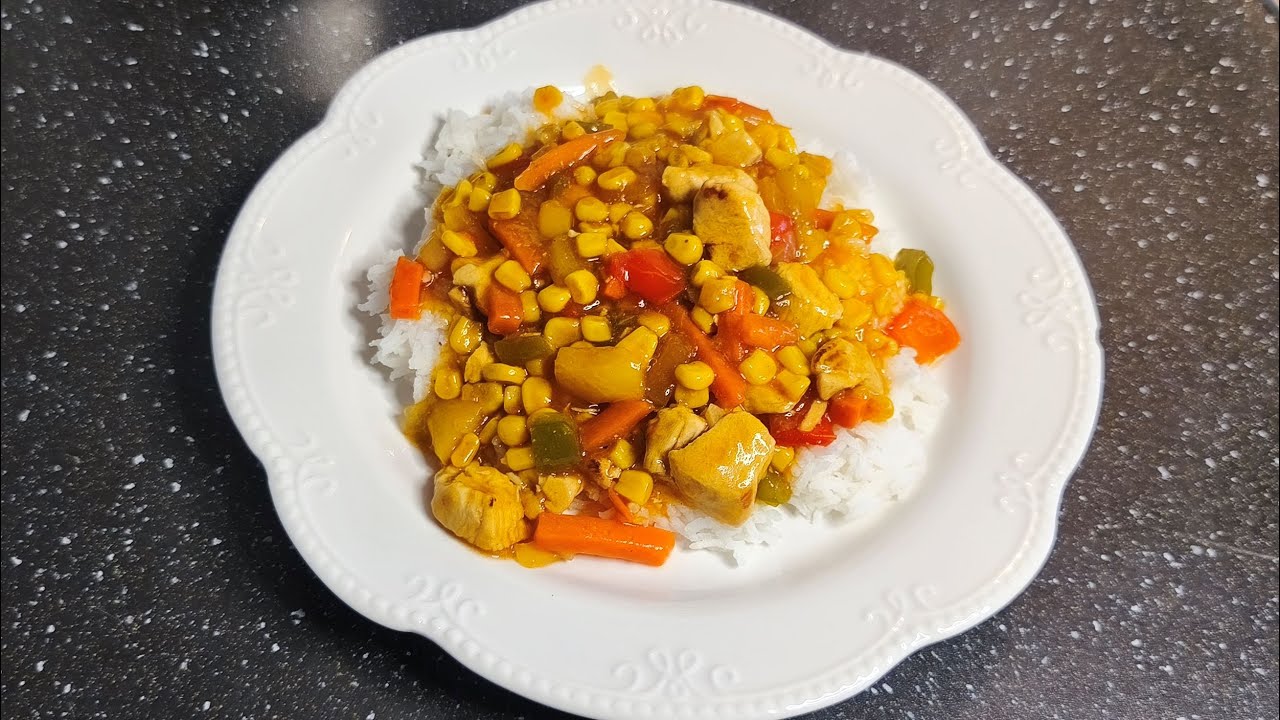 Rezept: Süß-saures Hähnchen (Chinesische und meine Küche)