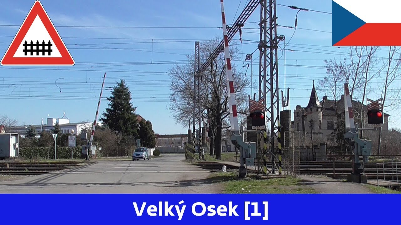 Železniční přejezd Velký Osek [1] - 27.3.2016