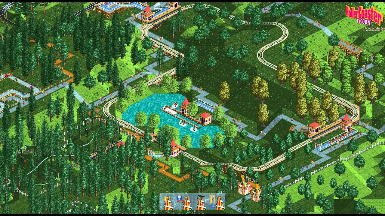 RollerCoaster Tycoon Intro 1080p