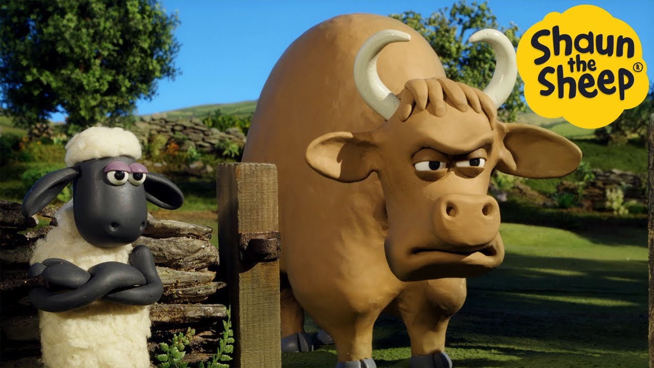 Shaun the Sheep 🐑 The Bull - Cartoons for Kids 🐑 Full Episodes Compilation [1 hour]