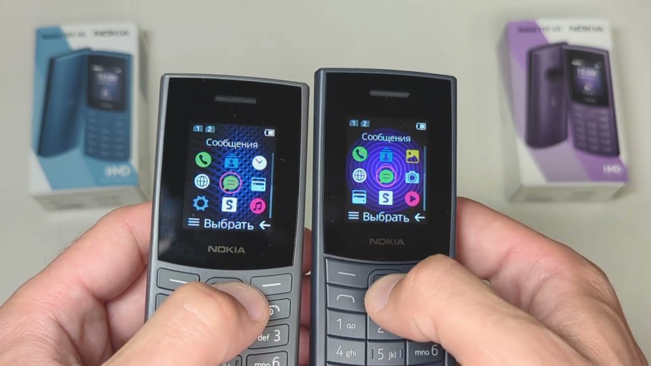NOKIA 105 4G (2024) 2nd Edition vs NOKIA 110 4G 2nd Edition (2024)