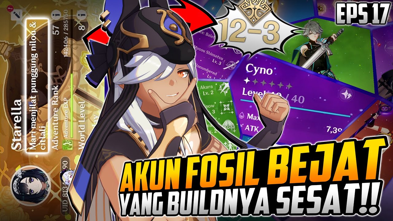 Benerin Akun Subscriber #17 - Yang TUA & BUILDNYA SESAT aduhh TOLOONG !! - Genshin Impact | Ditusi