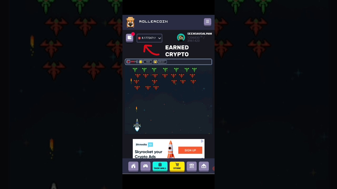 Play-to-Earn Crypto Games BTC, ETH🔥 #crypto #cryptocurrency #bitcoin #ethereum