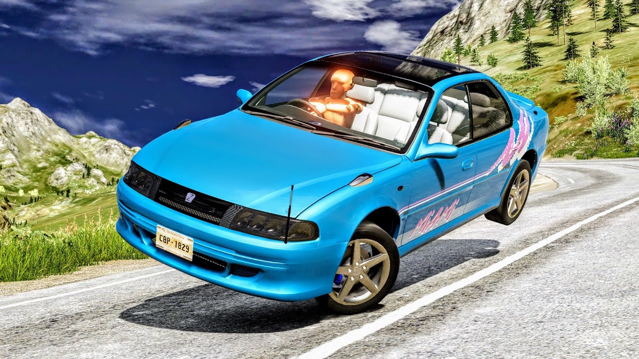 Overconfident Driver Crashes #3 - BeamNG Drive | CrashBoomPunk