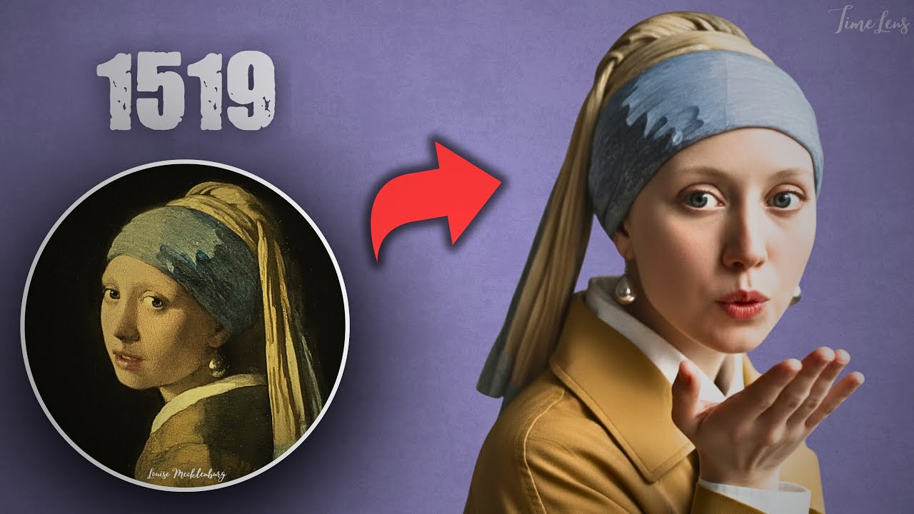 Historical Paintings Brought Back in Modern world