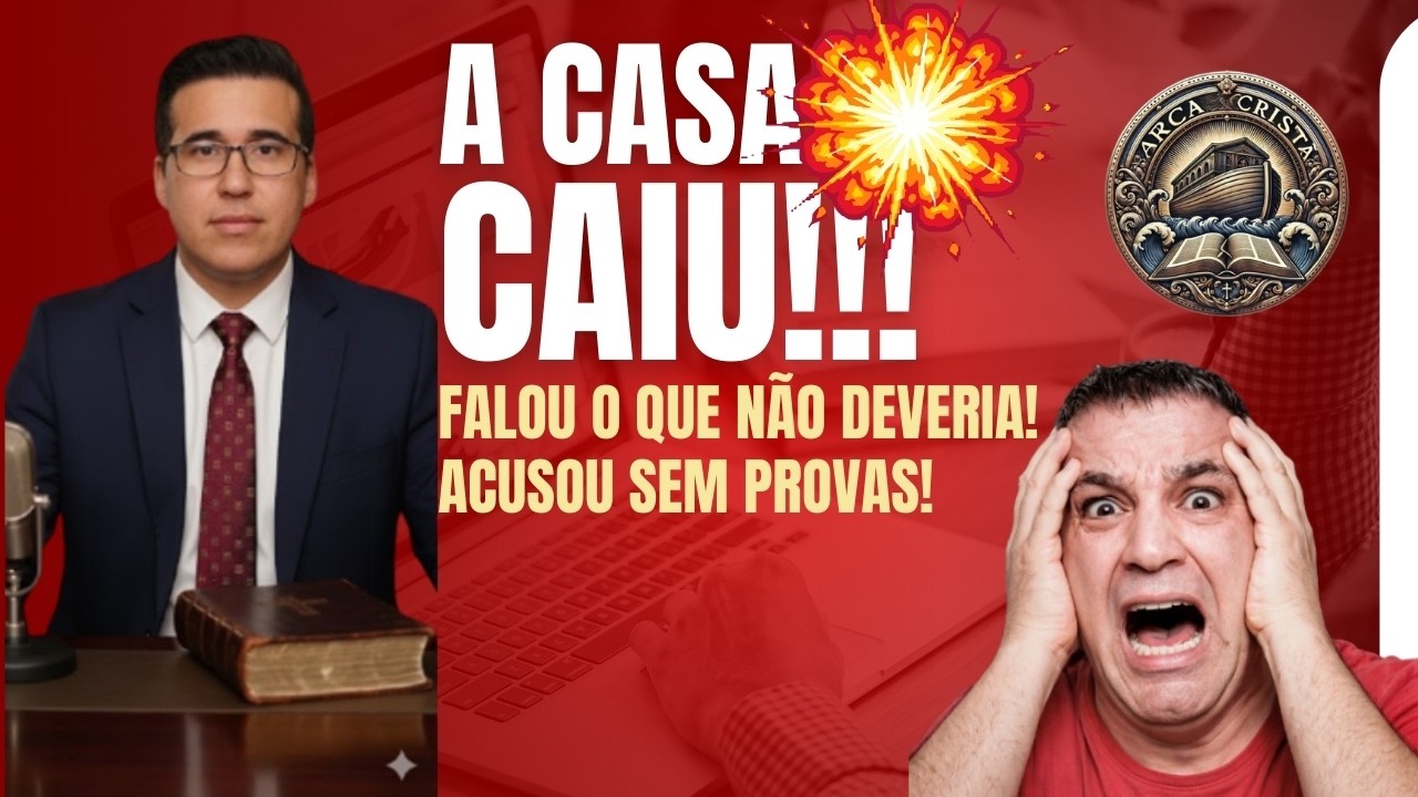 A CASA CAIU PARA O CANAL JUNIOR REFLETIR | ARCA CRISTÃ