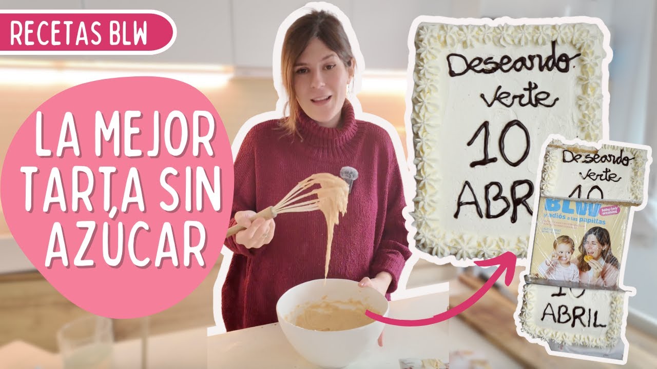 ¡Tarta de Cumpleaños Sin Azúcar Para tu Bebé que te SORPRENDERÁ! 🎂🍰 | SIN GLUTEN