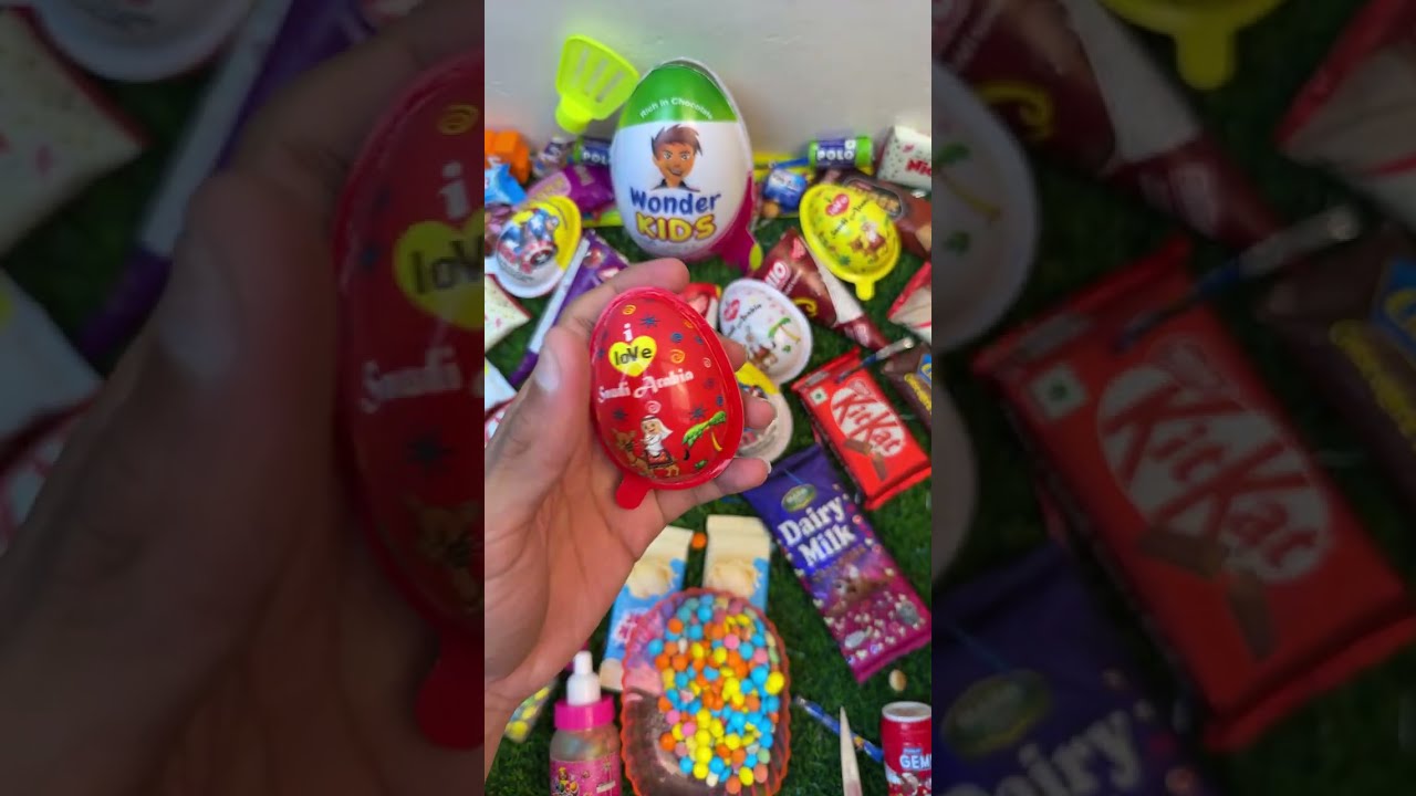kinder joy Eggs Unboxing 😱 Candy Satisfying ASMR Live Video 🍭🍭🍭 