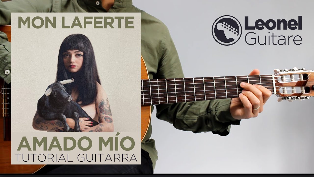 Mon Laferte - Amado mío - Tutorial de guitarra