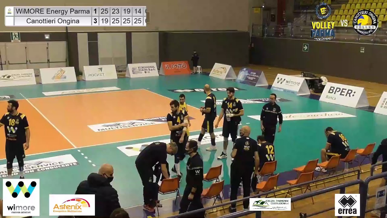 WiMORE Energy Parma - Canottieri Ongina - 3a Giornata Serie B M 2020-21