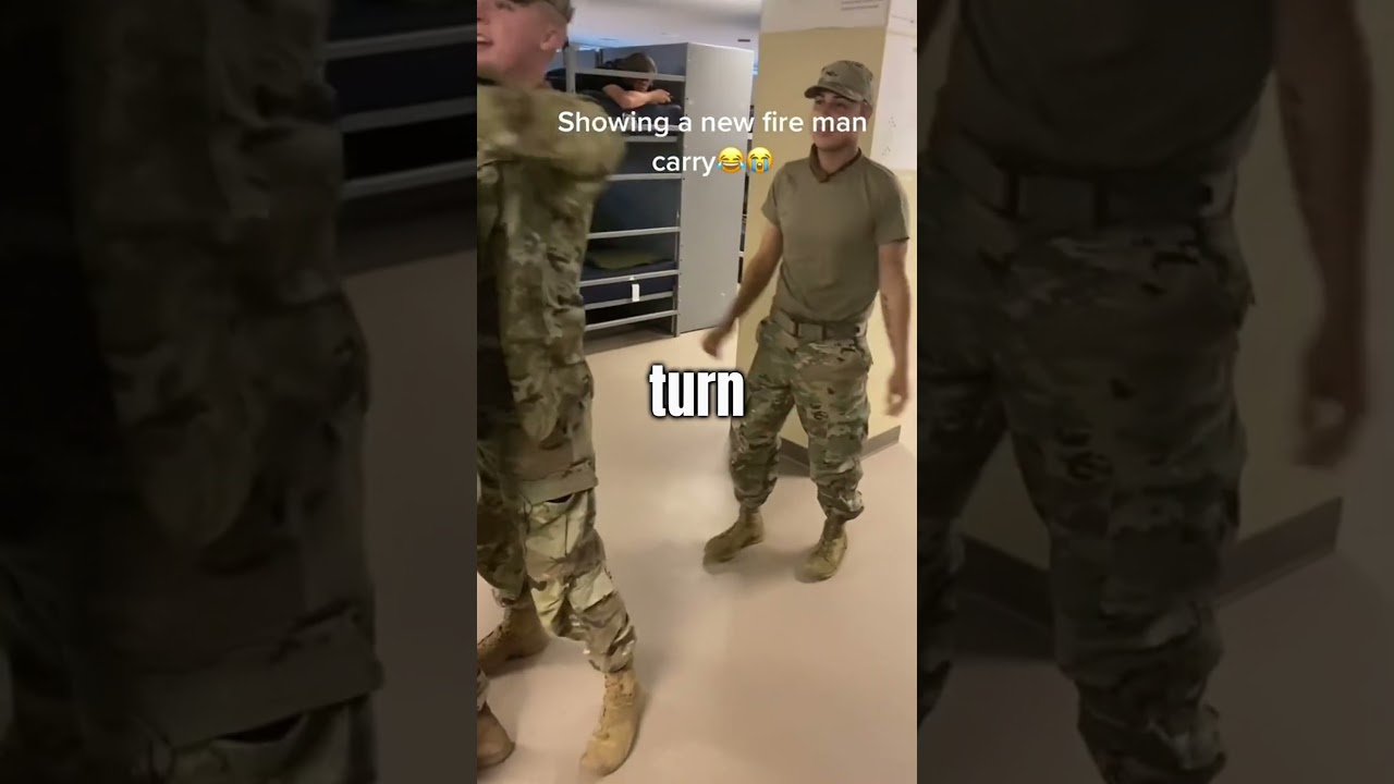 Teaching a Newbie The Fireman Carry... (@eljosue99)