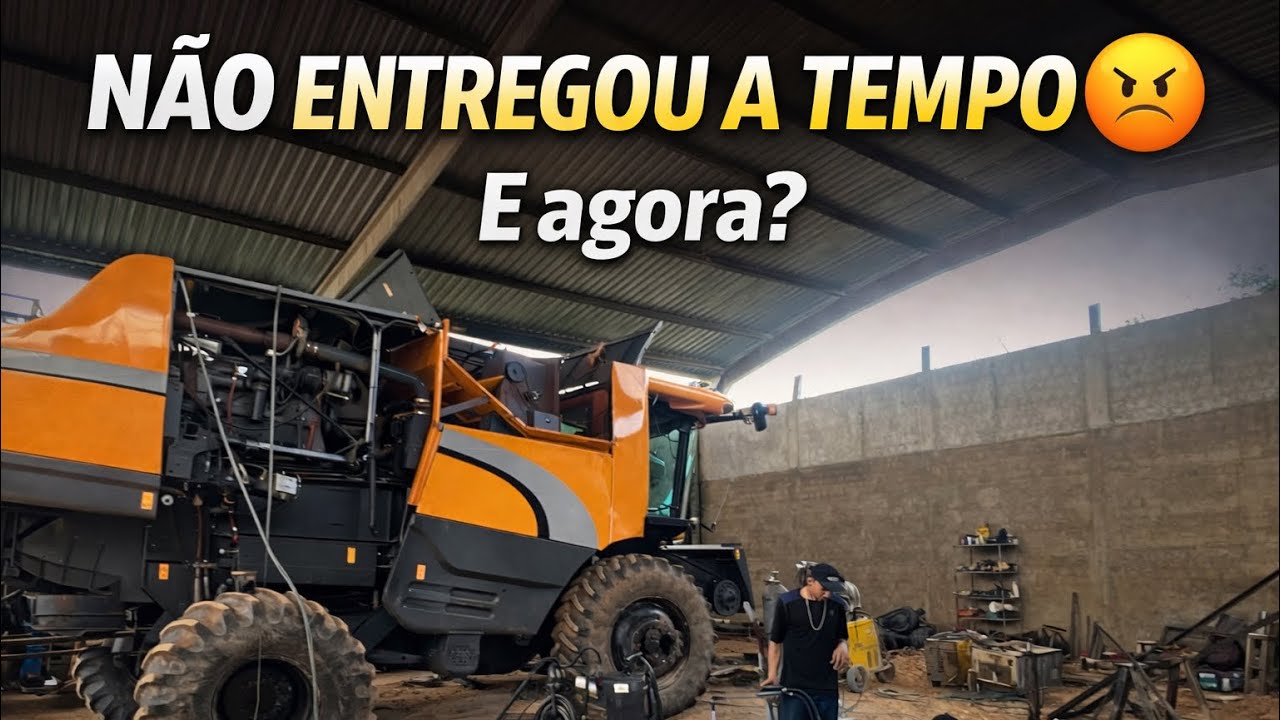Se não arrumar agora, não tem colheita! Mudamos tudo de última hora 🚜🌱