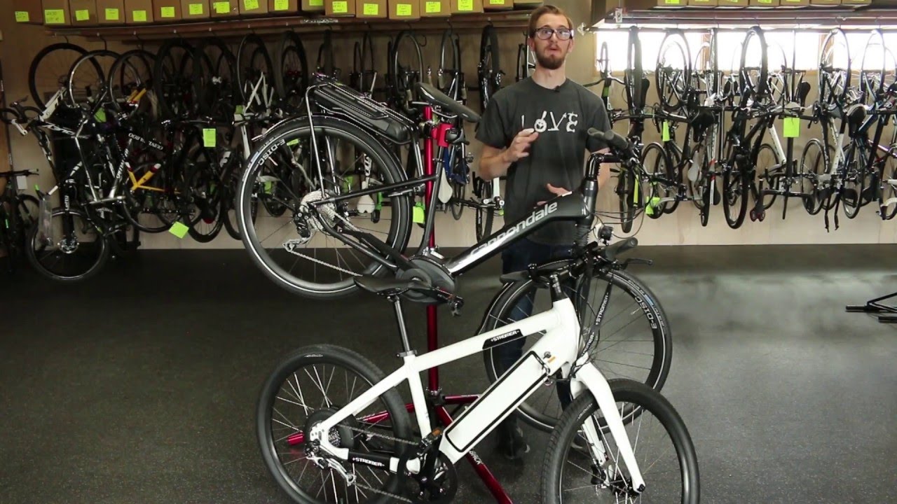Comparing the Stromer ST1 & the Cannondale Mavaro Electric Bicycles
