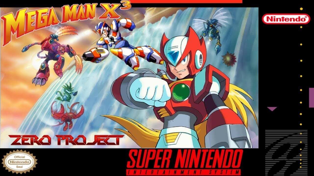 Mega Man X3: Zero Project -  Version 4.8a -  (Hack ROMs) - SNES