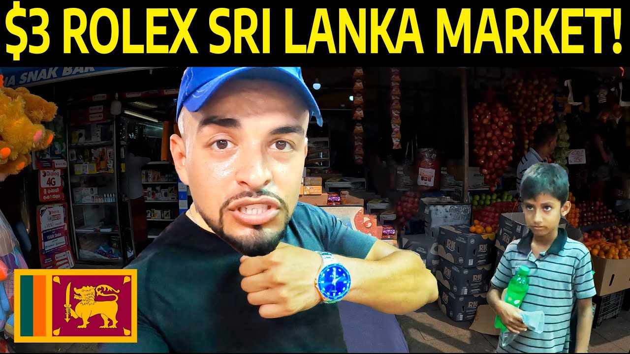 $3 Rolex Sri Lanka Market! 🇱🇰