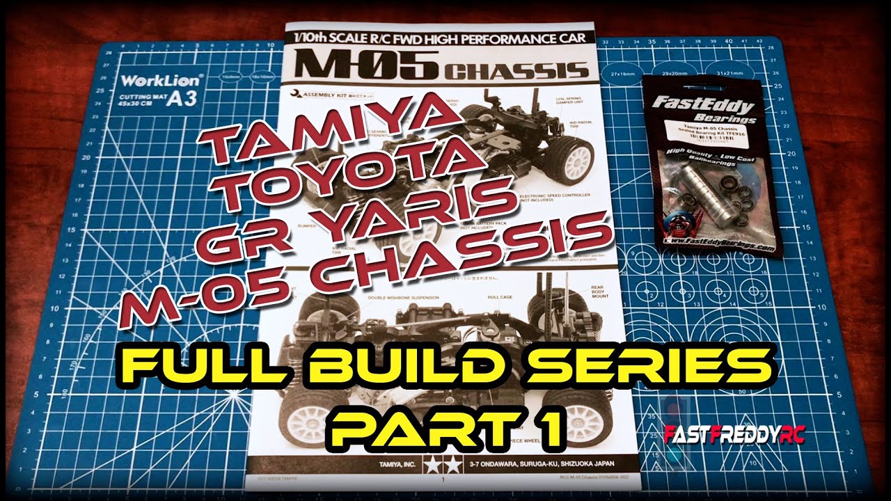 Tamiya Toyota GR Yaris Build Series - (Steps 1-3) - The M-05 Chassis - Tips and Tricks