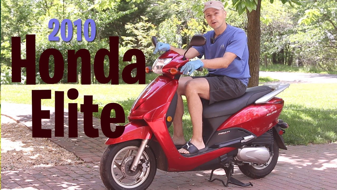 In depth look at a rare Honda Elite 110